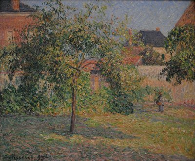 Apfelbaum auf der Wiese von Camille Jacob Pissarro